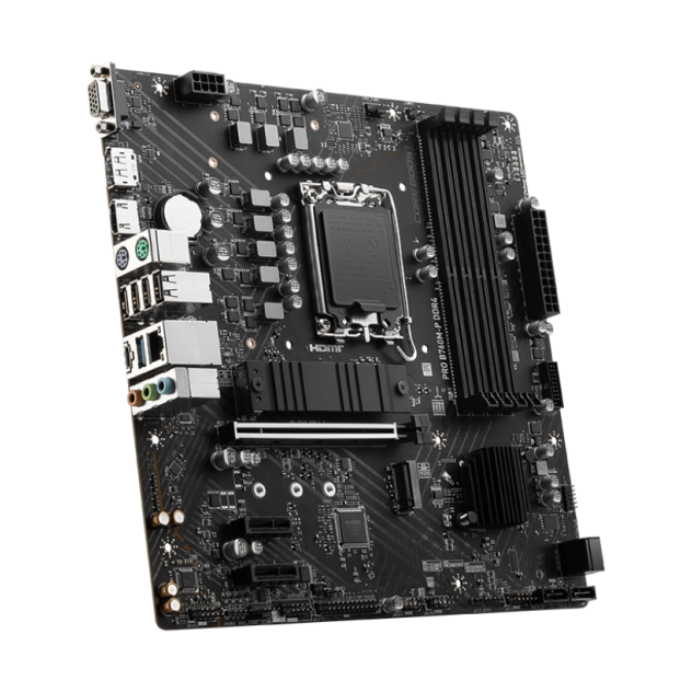 Mainboard MSI PRO B760M-P | Intel B760, Socket 1700, mATX, 4 khe DDR5